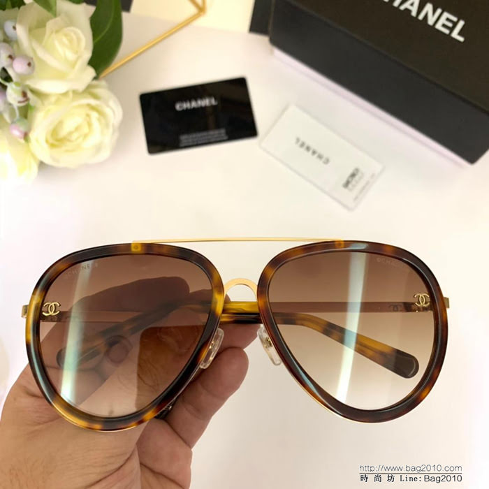 CHANEL香奈兒 CH4296 香粉必入 今年新款 雙C風格 女款太陽鏡  lly1603